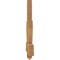 Ekena Millwork Kennewick Rough Sawn Timber Gable Bracket, Western Red Cedar, 36"W x 23"H x 2"D x 4"F, 15/12 Pitch GBW036X23X0204KEN00RWR - alternate 3